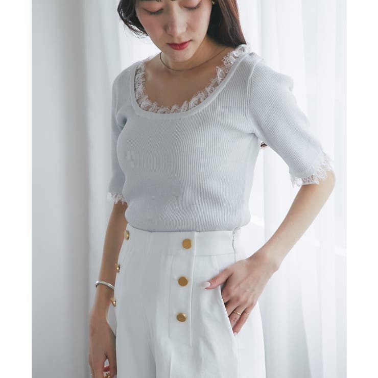 【La boutique BonBon】クールタッチUVレース付きラメリブKN | PAL GROUP OUTLET | 詳細画像36 
