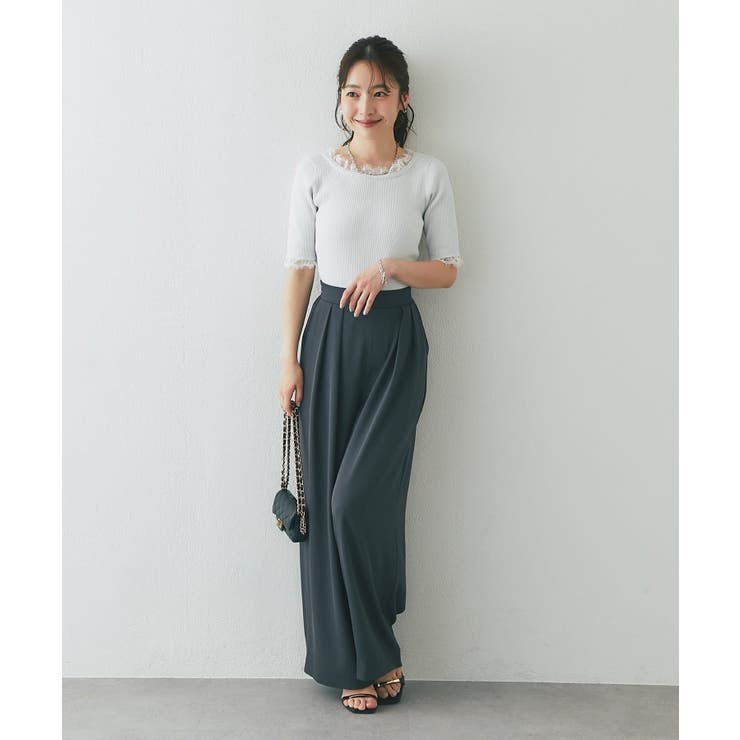 【La boutique BonBon】クールタッチUVレース付きラメリブKN | PAL GROUP OUTLET | 詳細画像32 
