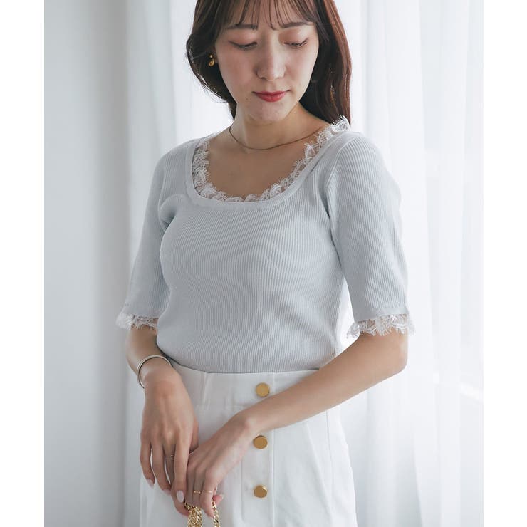 【La boutique BonBon】クールタッチUVレース付きラメリブKN | PAL GROUP OUTLET | 詳細画像35 