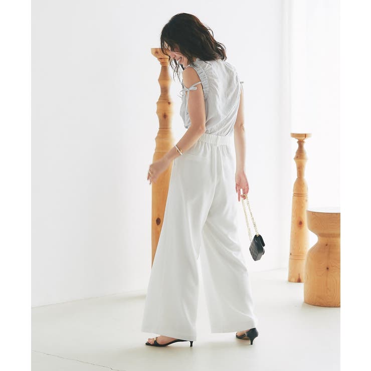 【La boutique BonBon】アームギャザーストライプノースリS… | PAL GROUP OUTLET | 詳細画像8 