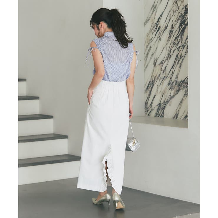 【La boutique BonBon】アームギャザーストライプノースリS… | PAL GROUP OUTLET | 詳細画像20 