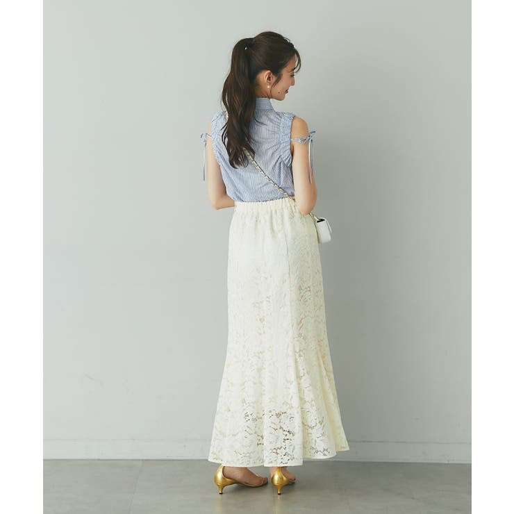 【La boutique BonBon】アームギャザーストライプノースリS… | PAL GROUP OUTLET | 詳細画像25 