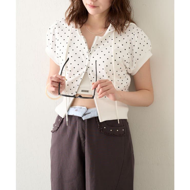 OFF | 【mline】フーディー 半袖パーカー | PAL GROUP OUTLET