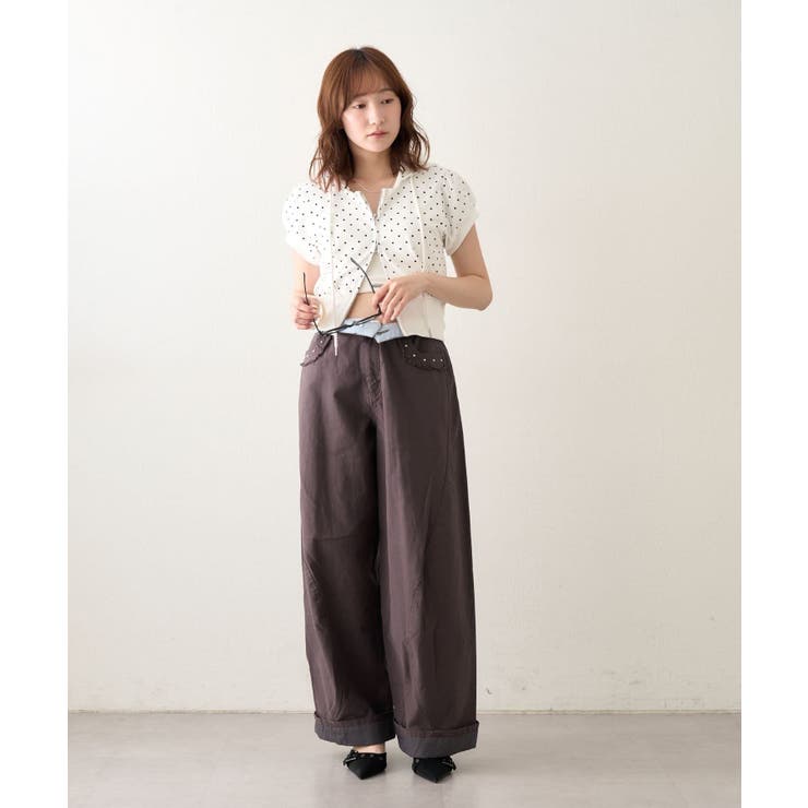 【mline】フーディー 半袖パーカー | PAL GROUP OUTLET | 詳細画像3 