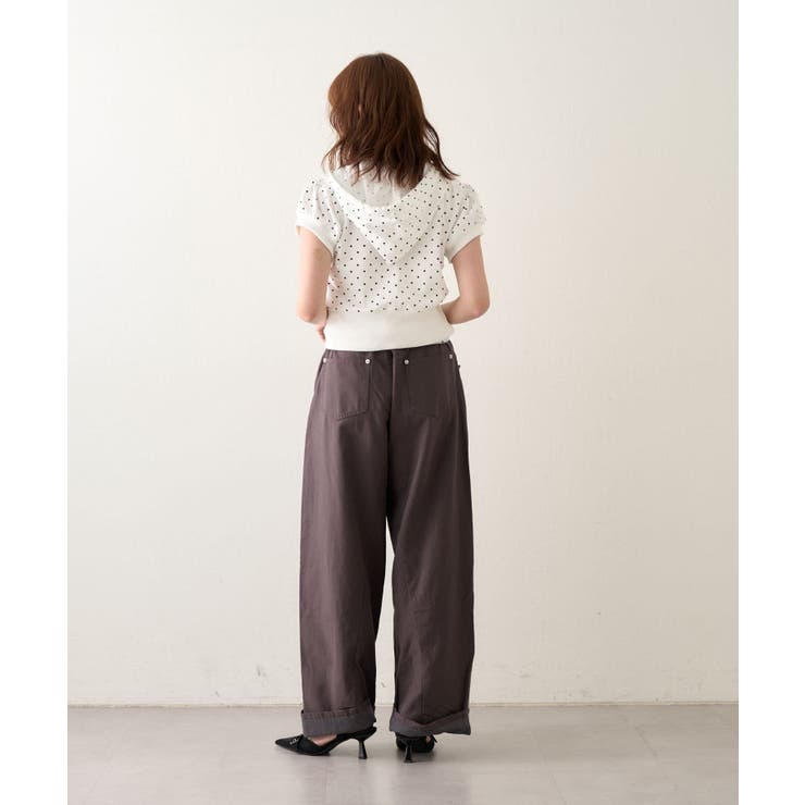 【mline】フーディー 半袖パーカー | PAL GROUP OUTLET | 詳細画像6 