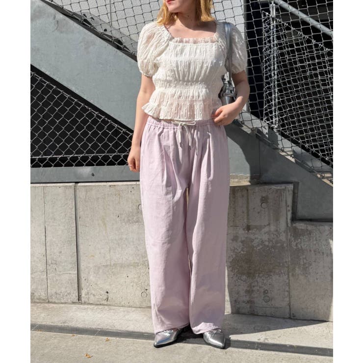 【w closet】イージーギャザーPT | PAL GROUP OUTLET | 詳細画像9 
