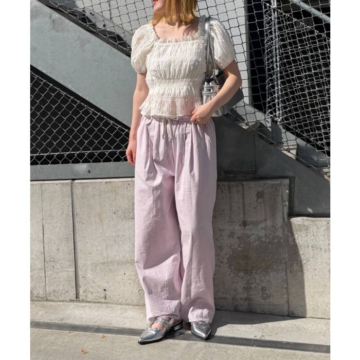【w closet】イージーギャザーPT | PAL GROUP OUTLET | 詳細画像12 