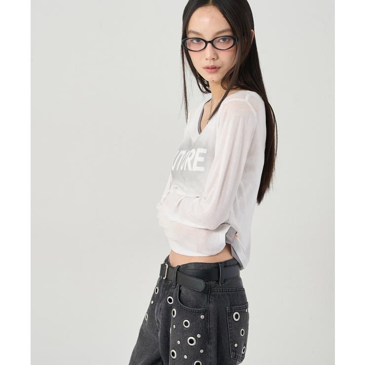 【WHO'S WHO gallery】スプレーロゴシアートップス | PAL GROUP OUTLET | 詳細画像10 