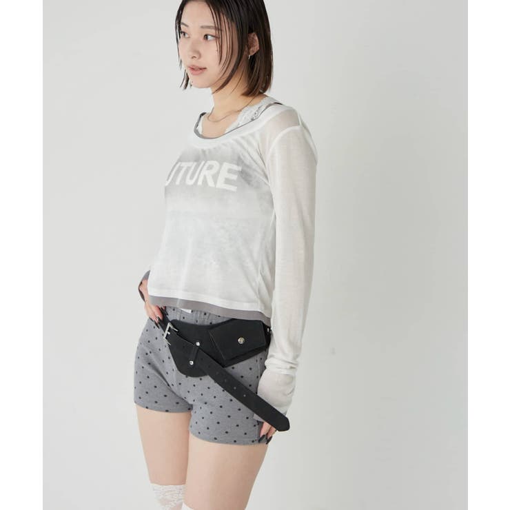 【WHO'S WHO gallery】スプレーロゴシアートップス | PAL GROUP OUTLET | 詳細画像1 