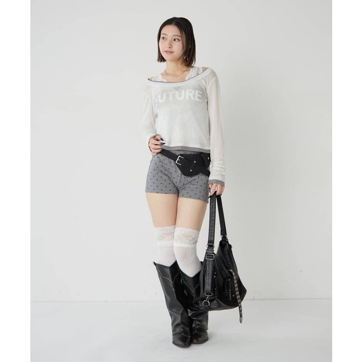 【WHO'S WHO gallery】スプレーロゴシアートップス | PAL GROUP OUTLET | 詳細画像4 