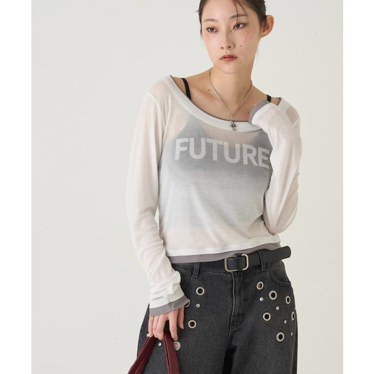 【WHO'S WHO gallery】スプレーロゴシアートップス | PAL GROUP OUTLET | 詳細画像6 
