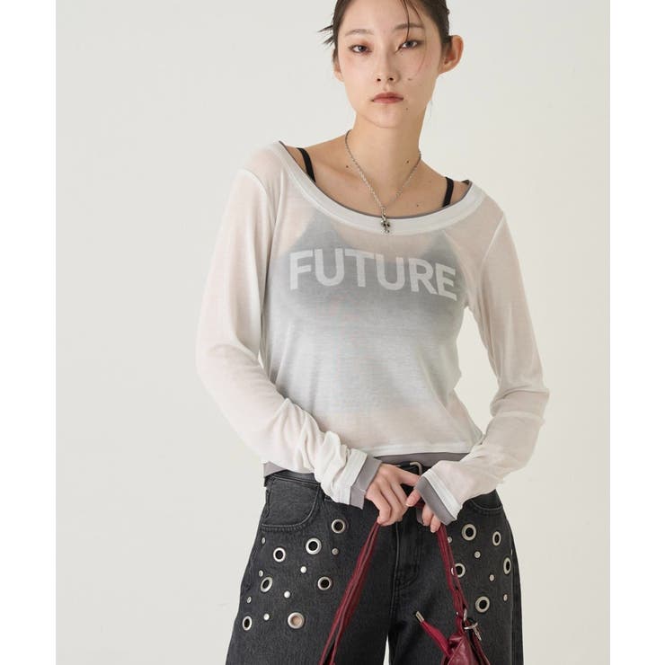 【WHO'S WHO gallery】スプレーロゴシアートップス | PAL GROUP OUTLET | 詳細画像7 