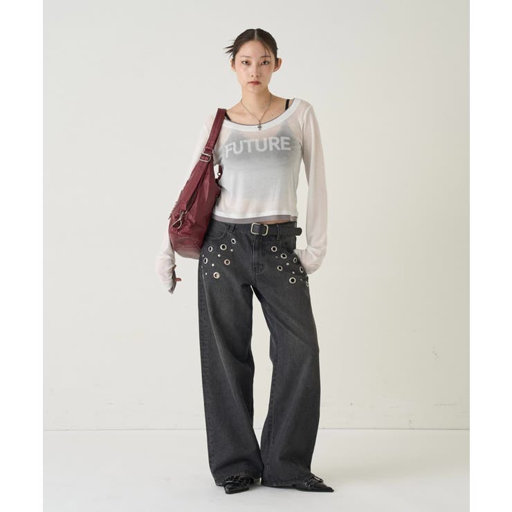 【WHO'S WHO gallery】スプレーロゴシアートップス | PAL GROUP OUTLET | 詳細画像8 