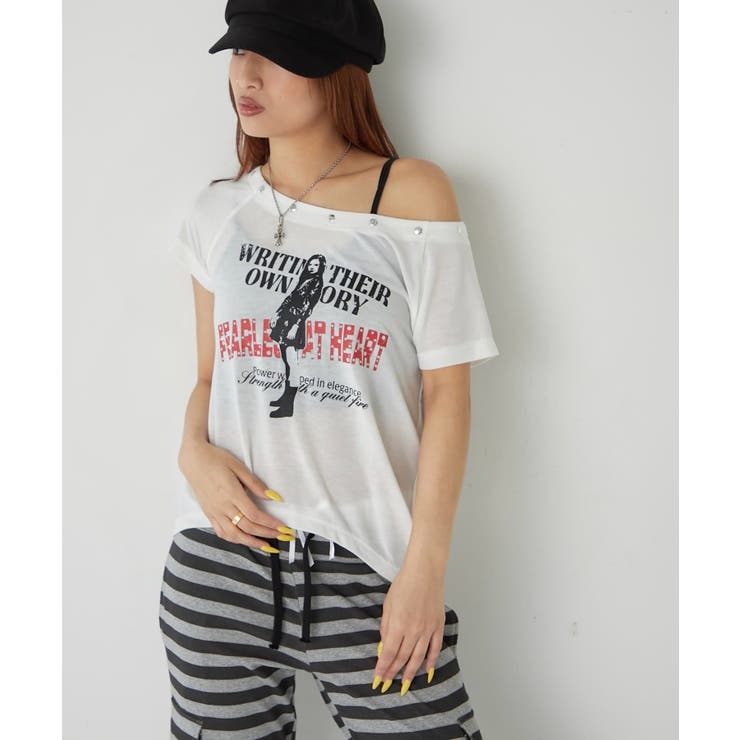 【WHO'S WHO gallery】エリオットラウンドヘムシアーTEE | PAL GROUP OUTLET | 詳細画像1 