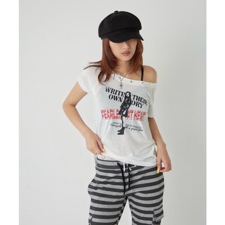 【WHO'S WHO gallery】エリオットラウンドヘムシアーTEE | PAL GROUP OUTLET | 詳細画像3 