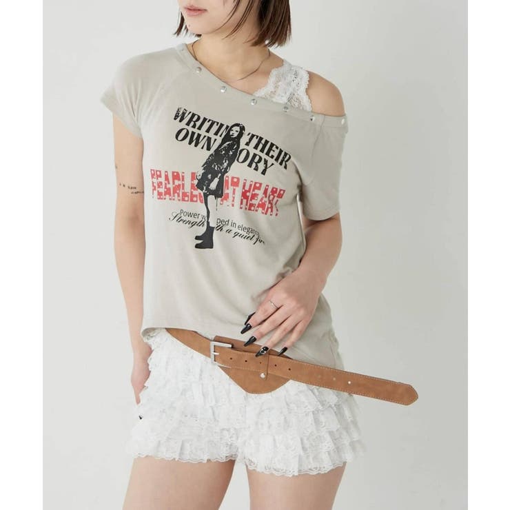 GRY | 【WHO'S WHO gallery】エリオットラウンドヘムシアーTEE | PAL GROUP OUTLET