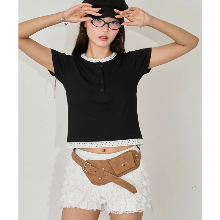 【WHO'S WHO gallery】レイヤードヘンリーS/Sトップス | PAL GROUP OUTLET | 詳細画像6 