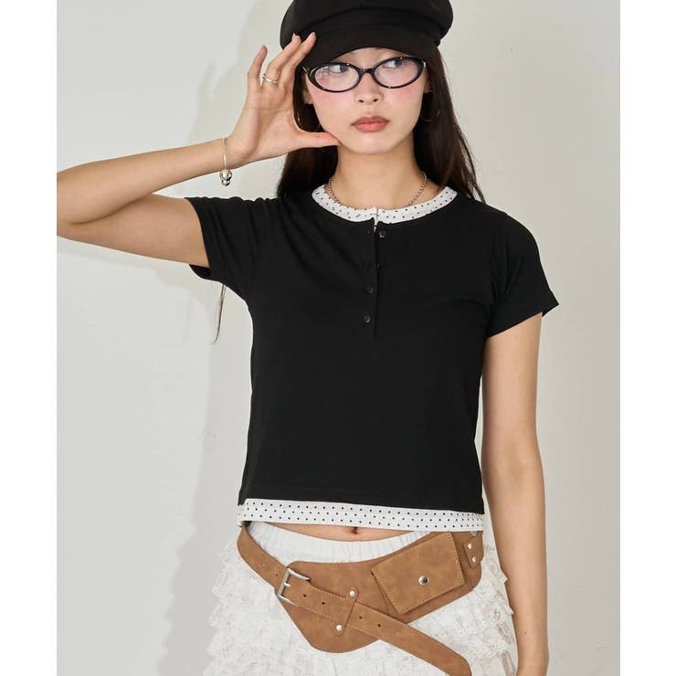 【WHO'S WHO gallery】レイヤードヘンリーS/Sトップス | PAL GROUP OUTLET | 詳細画像7 