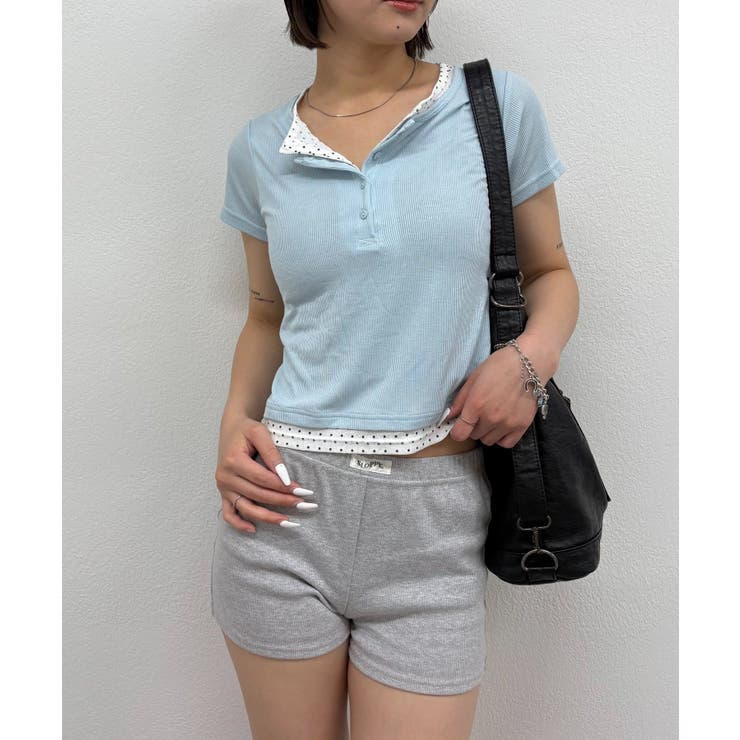 SAX/DOT | 【WHO'S WHO gallery】レイヤードヘンリーS/Sトップス | PAL GROUP OUTLET