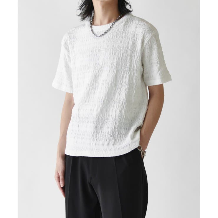 WHT | 【Lui's】ウエーブラッセルT | PAL GROUP OUTLET