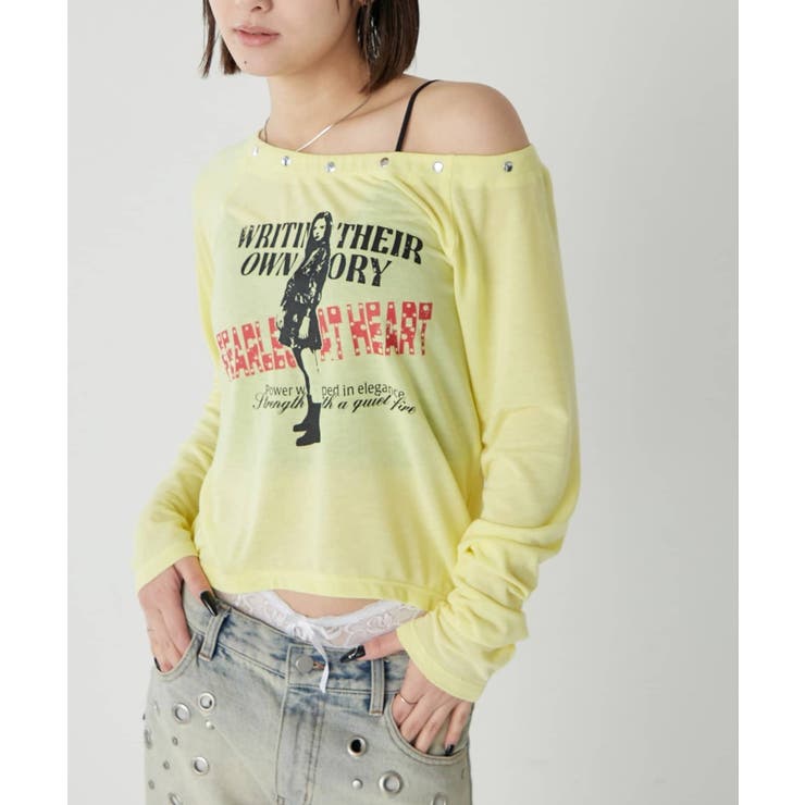 YEL | 【WHO'S WHO gallery】エリオットラウンドヘムシアートップス | PAL GROUP OUTLET