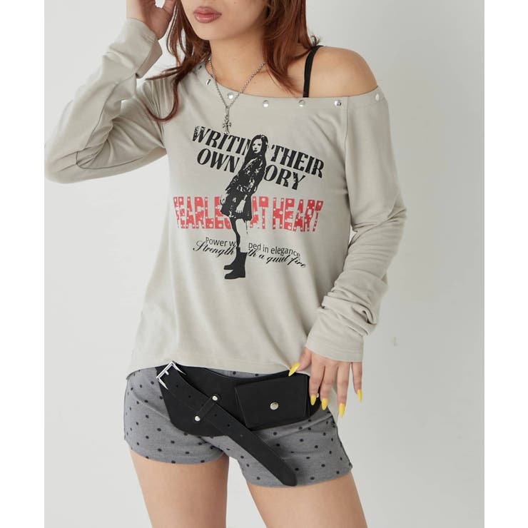 GRY | 【WHO'S WHO gallery】エリオットラウンドヘムシアートップス | PAL GROUP OUTLET