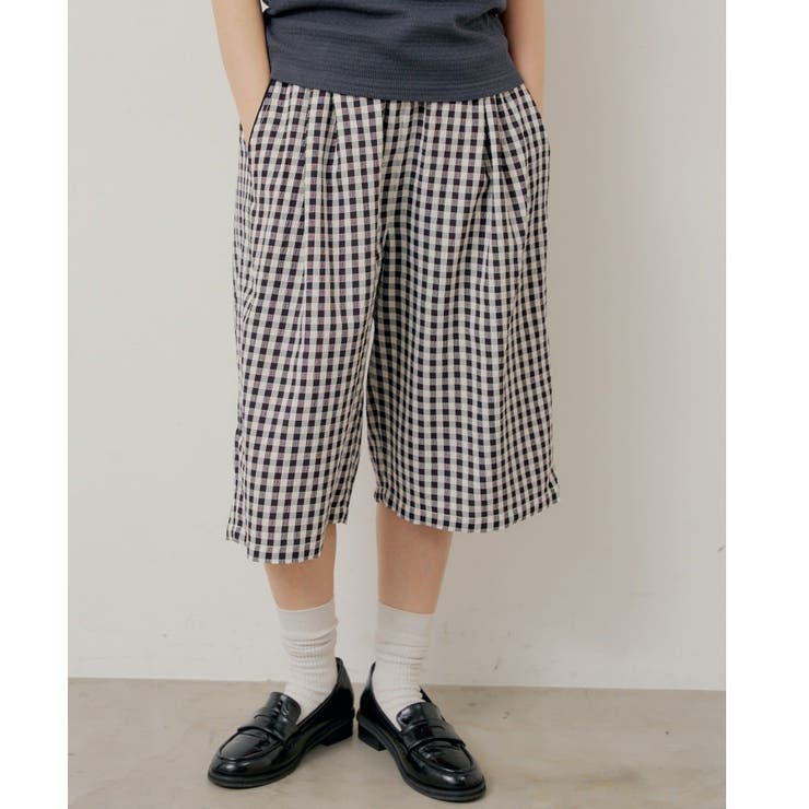 BLK | 【Kastane】GINGHAM CHECK SLEEPING | PAL GROUP OUTLET