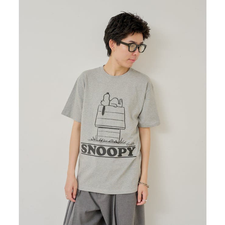 【Kastane】PEANUTS×WHIMSIC PRINT T-SHIRT | PAL GROUP OUTLET | 詳細画像11 