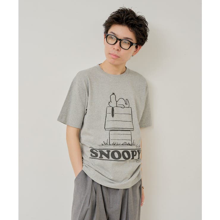 【Kastane】PEANUTS×WHIMSIC PRINT T-SHIRT | PAL GROUP OUTLET | 詳細画像12 