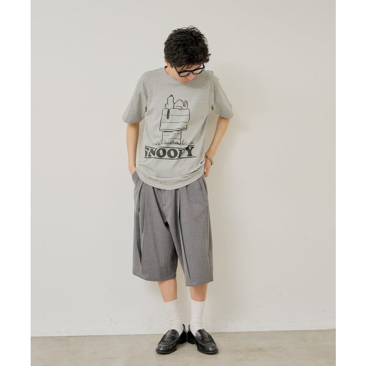【Kastane】PEANUTS×WHIMSIC PRINT T-SHIRT | PAL GROUP OUTLET | 詳細画像13 