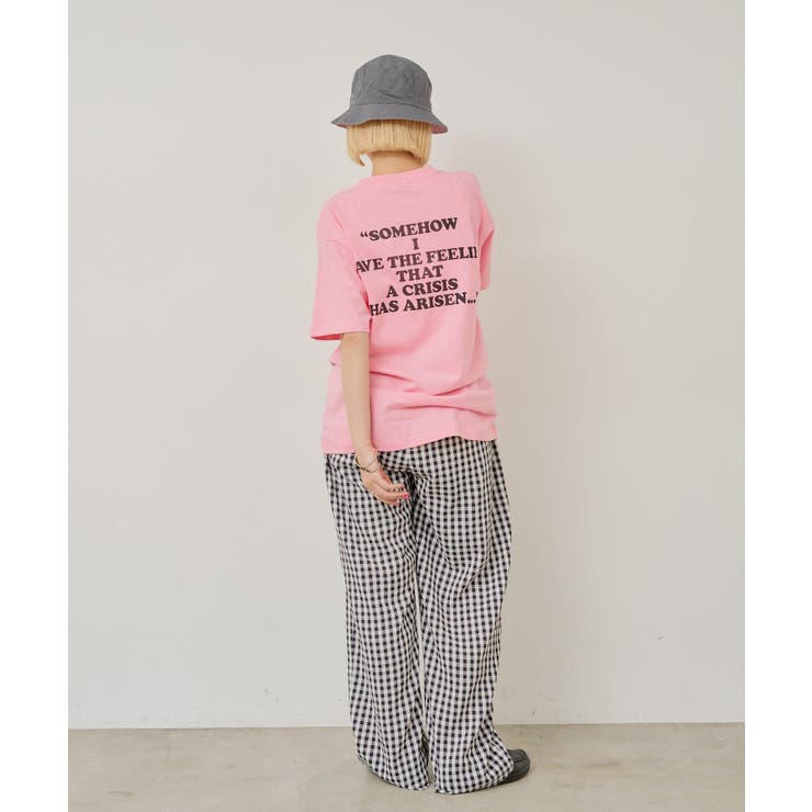 【Kastane】PEANUTS×WHIMSIC PRINT T-SHIRT | PAL GROUP OUTLET | 詳細画像23 