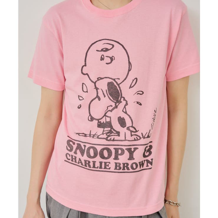 【Kastane】PEANUTS×WHIMSIC PRINT T-SHIRT | PAL GROUP OUTLET | 詳細画像25 