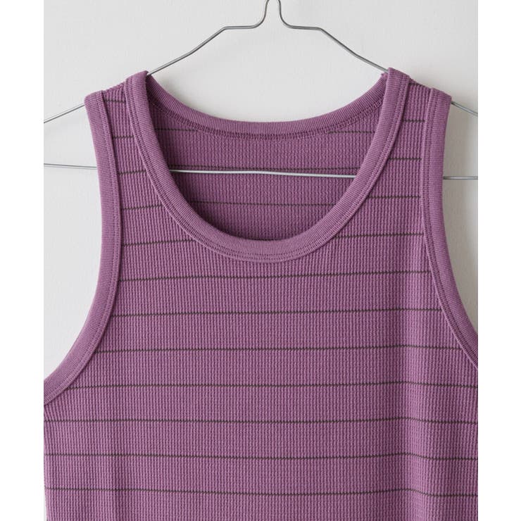 【Kastane】THERMAL BORDER TANK TOP | PAL GROUP OUTLET | 詳細画像31 