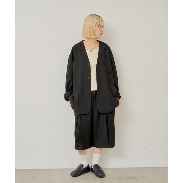 【Kastane】BOX PLEATS SHORT PANTS | PAL GROUP OUTLET | 詳細画像9 