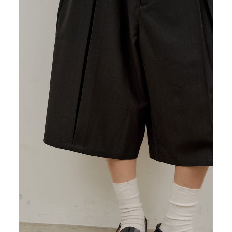 【Kastane】BOX PLEATS SHORT PANTS | PAL GROUP OUTLET | 詳細画像16 