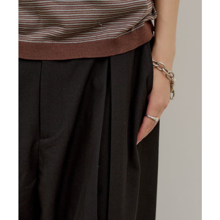 【Kastane】BOX PLEATS SHORT PANTS | PAL GROUP OUTLET | 詳細画像17 