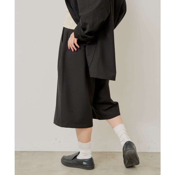 【Kastane】BOX PLEATS SHORT PANTS | PAL GROUP OUTLET | 詳細画像6 