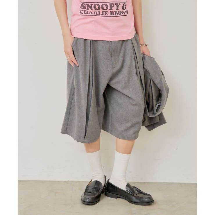 【Kastane】BOX PLEATS SHORT PANTS | PAL GROUP OUTLET | 詳細画像30 