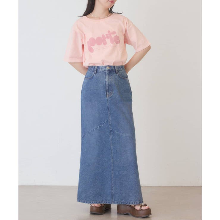 【Kastane】B ルーズピグメントロゴTEE | PAL GROUP OUTLET | 詳細画像4 