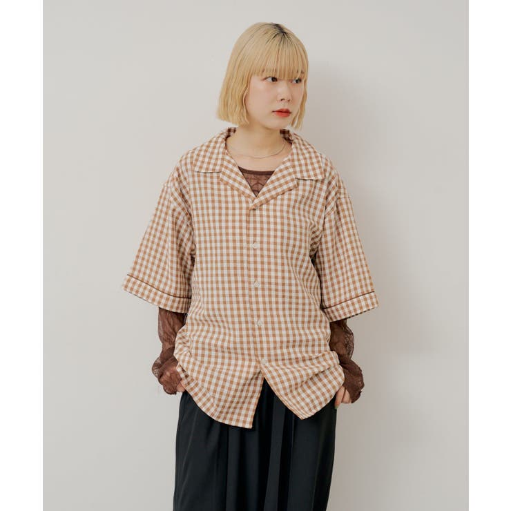 【Kastane】GINGHAM CHECK SLEEPING | PAL GROUP OUTLET | 詳細画像1 