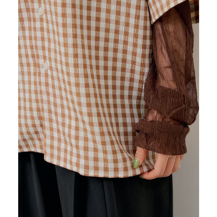 【Kastane】GINGHAM CHECK SLEEPING | PAL GROUP OUTLET | 詳細画像8 