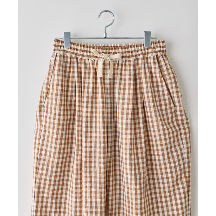 【Kastane】GINGHAM CHECK SLEEPING PANTS | PAL GROUP OUTLET | 詳細画像16 