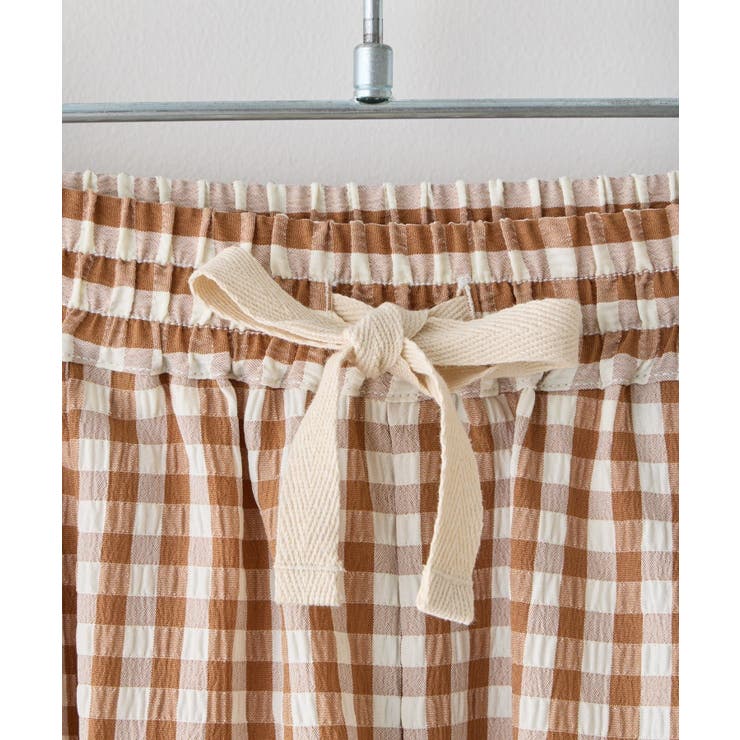 【Kastane】GINGHAM CHECK SLEEPING PANTS | PAL GROUP OUTLET | 詳細画像17 