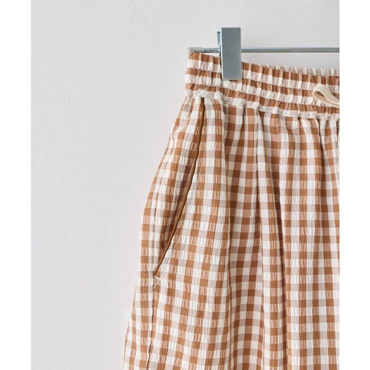 【Kastane】GINGHAM CHECK SLEEPING PANTS | PAL GROUP OUTLET | 詳細画像20 