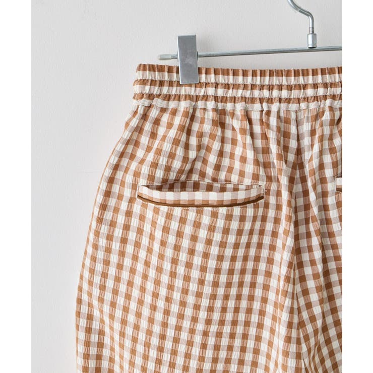【Kastane】GINGHAM CHECK SLEEPING PANTS | PAL GROUP OUTLET | 詳細画像23 