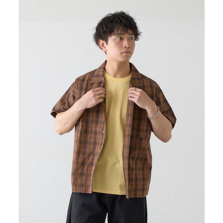 【Kastane】BM チェック開襟シャツ | PAL GROUP OUTLET | 詳細画像4 