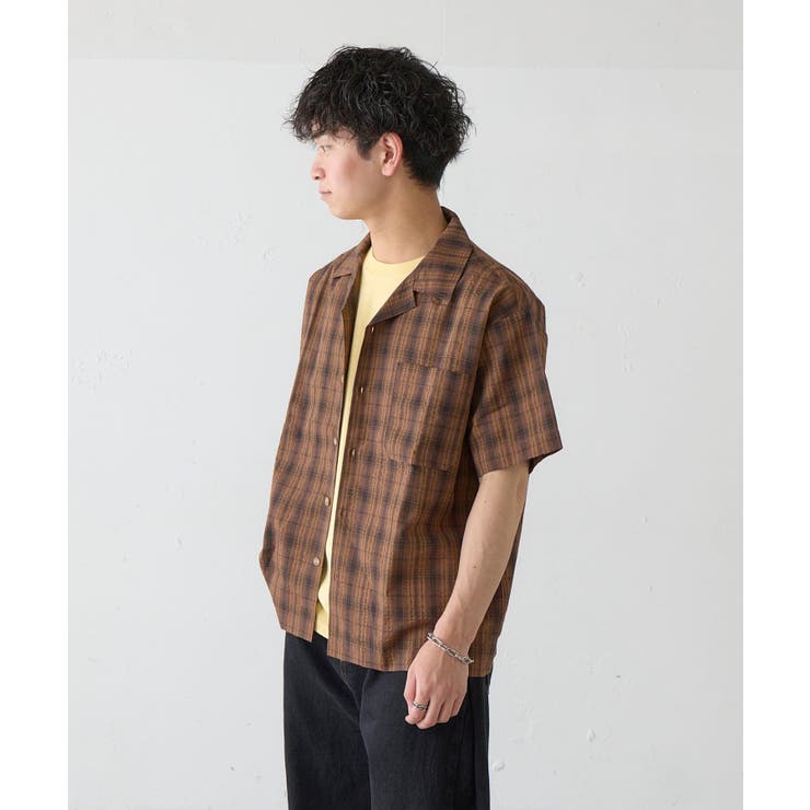 【Kastane】BM チェック開襟シャツ | PAL GROUP OUTLET | 詳細画像5 