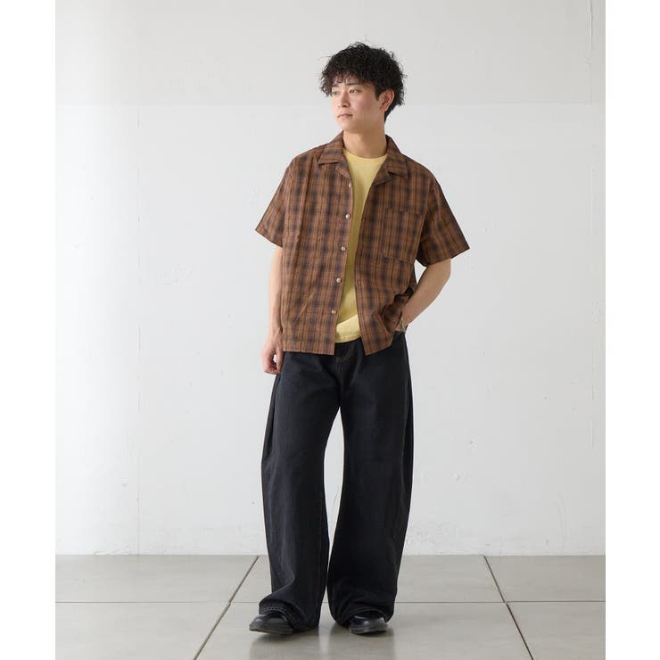 【Kastane】BM チェック開襟シャツ | PAL GROUP OUTLET | 詳細画像8 
