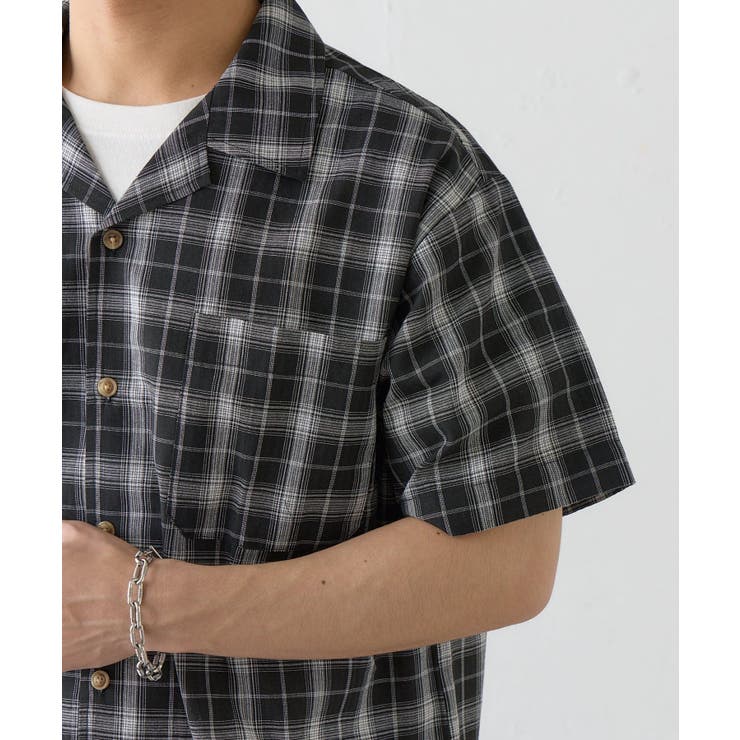 【Kastane】BM チェック開襟シャツ | PAL GROUP OUTLET | 詳細画像24 