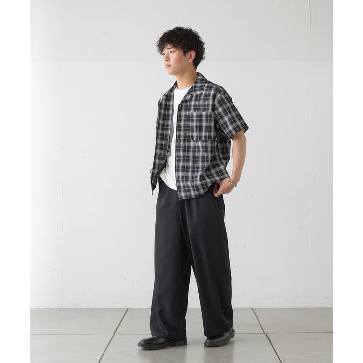 【Kastane】BM チェック開襟シャツ | PAL GROUP OUTLET | 詳細画像16 